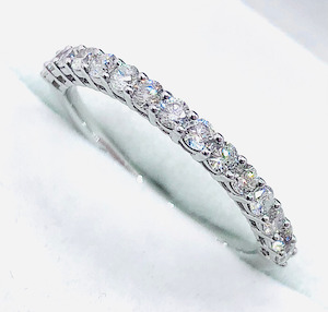 1/2 Carat TW SI2 Quality Diamonds Wedding Band in 10K White Gold (11384W) J Ferns Jewellery