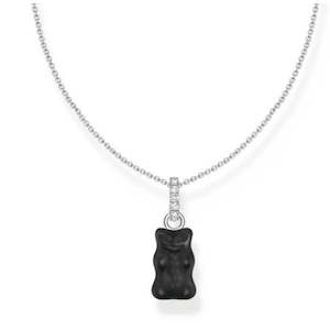 Necklaces & Pendants: THOMAS SABO HARIBO BLACK BEAR NECKLACE 40-45cm