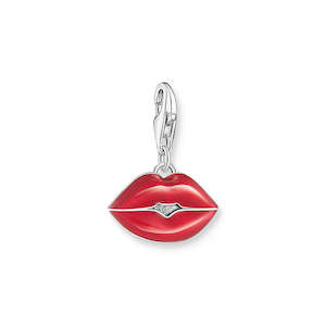 DEFAULT: THOMAS SABO CHARMISTA RED 'KISS ME' LIPS
