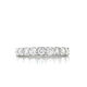 18K White Gold 1.05ct Diamond Band Ring