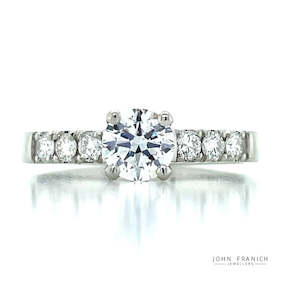 Engagement Rings: 'Gail' Platinum Diamond Ring