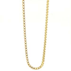 All Jewellery: 9k Yellow Gold 1.1mm Franco Chain 50cm