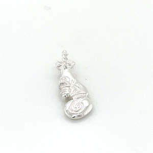 Childrens Jewellery: Stg Silver Patu Charm/Pendant