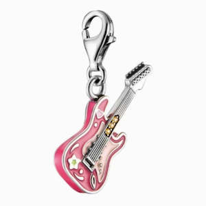 Thomas Sabo Charm Club: THOMAS SABO C/CUB PINK CZ GUITAR
