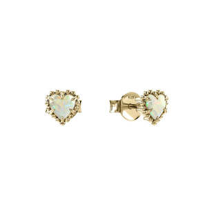 Earrings: Stolen Girlfriends Club Dahlia's Heart Earrings