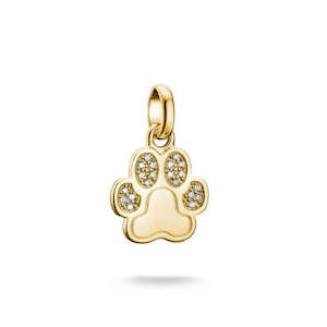 THOMAS SABO CC CONNECT YGP PAW PRINT CZ