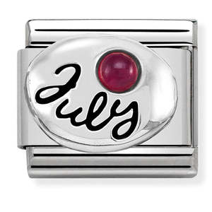 Nomination Composable Birthstone Ruby (July)