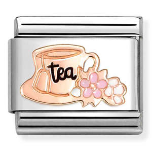 Nomination Composable Gold Tea Cup Charm