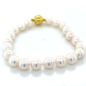Jewellery Pearls: Akoya Baroque Pearls Bracelet