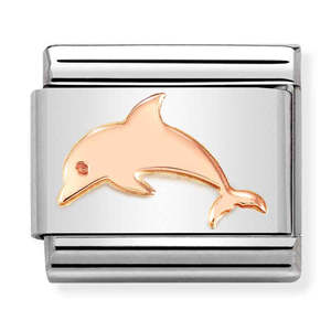 Rose Gold Collection: Nomination Composable Dolphin Charm