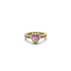 Rings: Stolen Girlfriends Club Mini Claw Mystic Quartz Ring