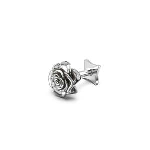 Stolen Girlfriends Club - Stolen Rose Bud Flat Back Earring - Single
