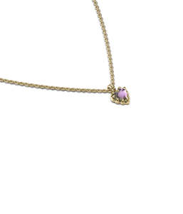 Stolen Girlfriends Club Mystic Quartz Love Claw Necklace 18k Gold Plated