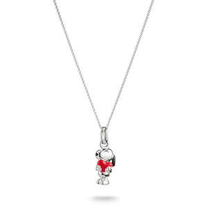 THOMAS SABO C/CLUB PEANUTS SNOOPY & HEART N/L