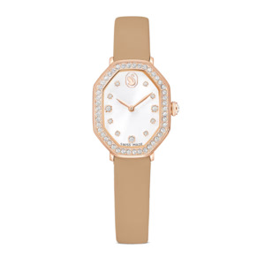 SWAROVSKI DEXTERA WATCH :LS BROWN/WHITE/PRO