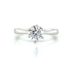 Diamond Jewellery: 9k White Gold 1.06ct LG Diamond Ring