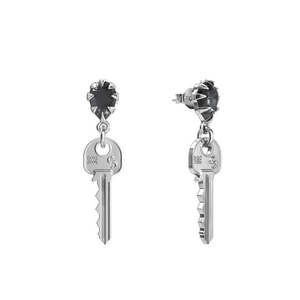 Stolen Girlfriends Club Master Key Drop Earrings