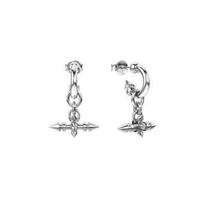 Earrings: Stolen Girlfriends Club Spiked Fob Earrings