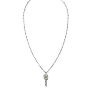 Stolen Girlfriends Club Crystalliszed Key Necklace