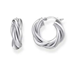THOMAS SABO TWISTED 20mm HOOP E/R