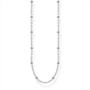 Thomas Sabo Jewellery: THOMAS SABO SILVER FINE BALL CHAIN 50cm