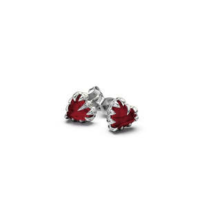Stolen Girlfriends Club - Love Claw Earrings Garnet