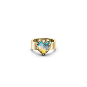Stolen Girlfriends Club - Love Claw Ring YGP  Bello Opal