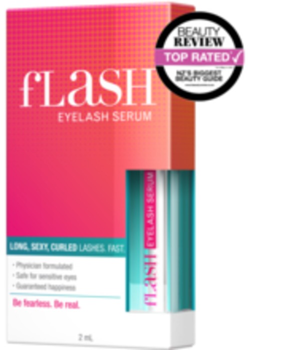 Products: Flash Lash- eyelash growth serum Stellar Bridal NZ