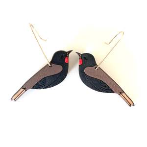 New: NEW! Tieke (NZ Saddleback) - dangly