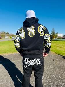 Hoodies: J-Hustle Gloves On Heavyweight Hoodie