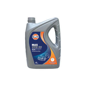 Lubricants: MAX 20W-50