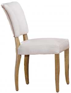 Products: Halo Mimi Dining Chair – Riders White + Weathered Oak Leg - Dining Chairs Refined Living