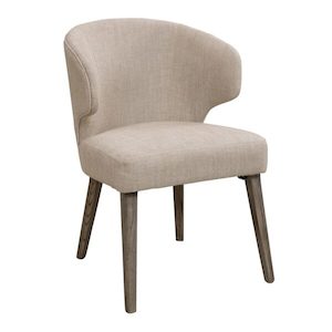 La Vella Dining Chair – Linen Sand - Dining Refined Living