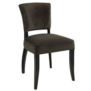 Products: Artwood Maggie Dining Chair – Velvet Brown Refined Living