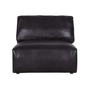 Truffle Section Single Seat – Deep Sheen Chocolate - Sofas Refined Living