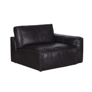 Products: Truffle Section RH Corner – Deep Sheen Chocolate - Sofas Refined Living