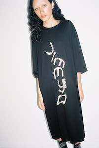 dress: SPACE & TIME tee dress - Pleated Ribbon Jimmy