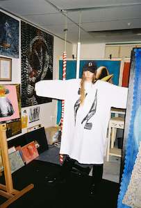 031a Mudd Club Chapters 1 2: Mudd Dress - Candle Shoe Print