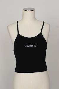 NAKED ANGEL CROP, JIMMY CRYSTALS - SIZE M