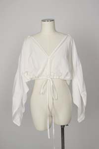 Ss20 One Night In Heaven: CROP SCHAPIRO TOP - SIZE S