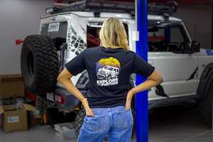 Merch: Jimny 'Explore Further' T-Shirt