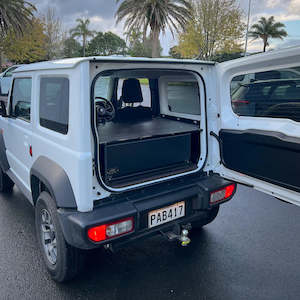 Jimny Accessories: 2019+ Suzuki Jimny Rear Drawer System by Judge and Co