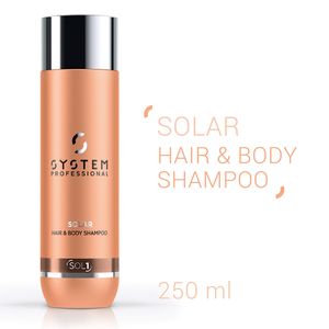 SYSTEM PROFESSIONAL SOLAR HAIR AND BODY SHAMPOO 250ML Jingles Hair Design