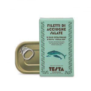 ANCHOVIES IN EXTRA VIRGIN OLIVE OIL 120g