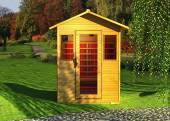 Products: 3 Seater Outdoor Infrared Sauna