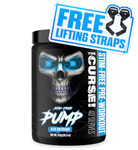 The Curse! Stim-Free Pump + FREE Lifting Straps