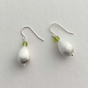 Peridot: Peridot Teardrop Earrings
