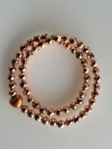 Heart Wrap Bracelet Rose