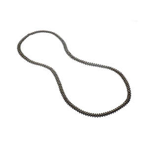 Zip Necklace - Pyrite and Hematite