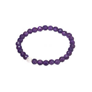 February Birthstone: Gemstone Bracelet - Amethyst